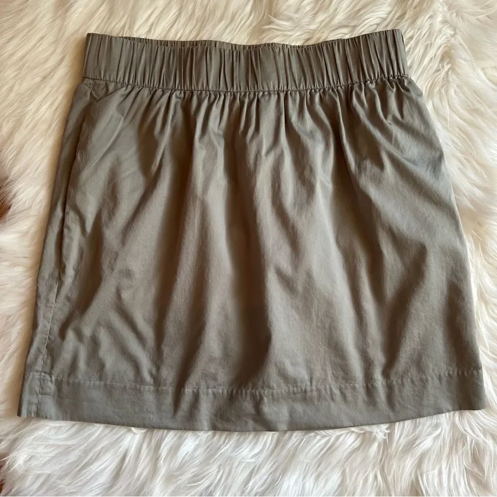 Women’s J. Crew Gray Skirt Size 8 - Picture 2 of 5